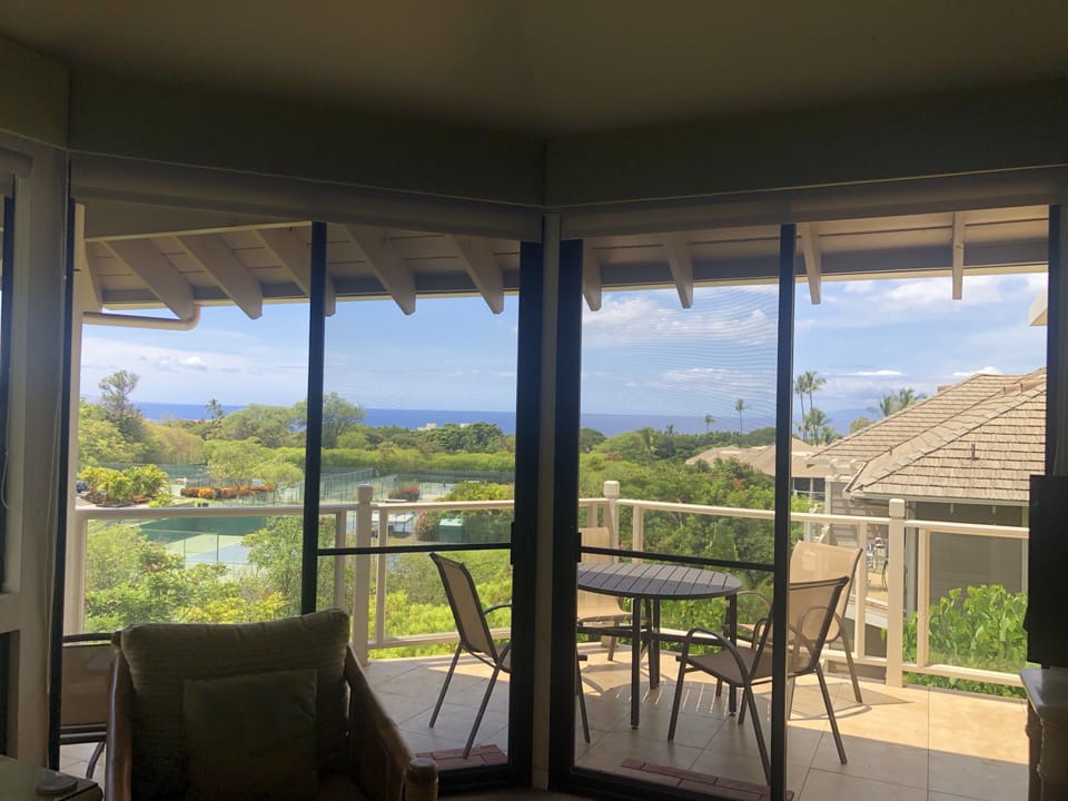 View from great room sofa