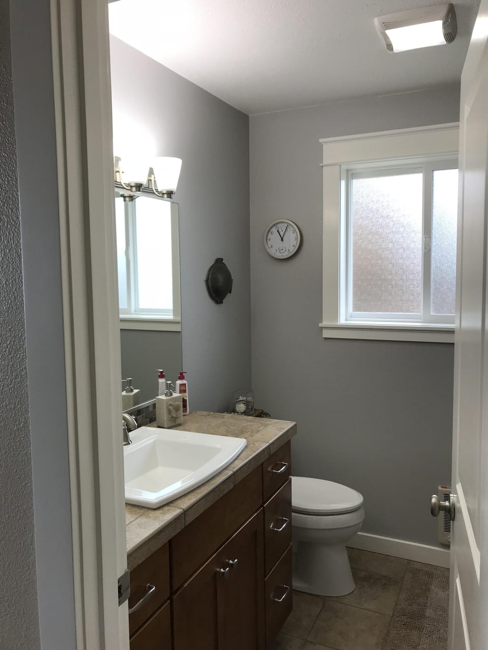 Main floor bathroom