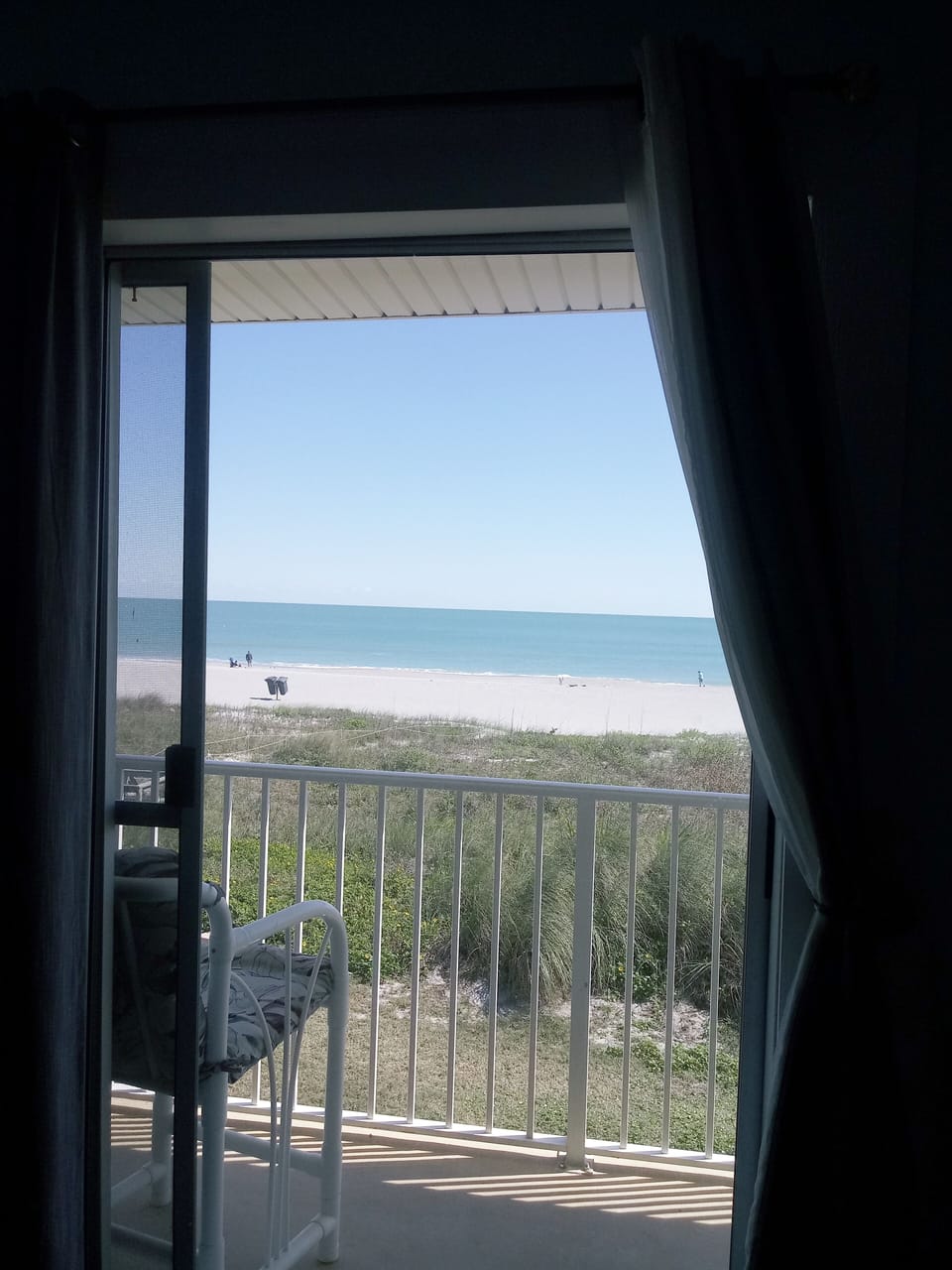 View from the couch..!