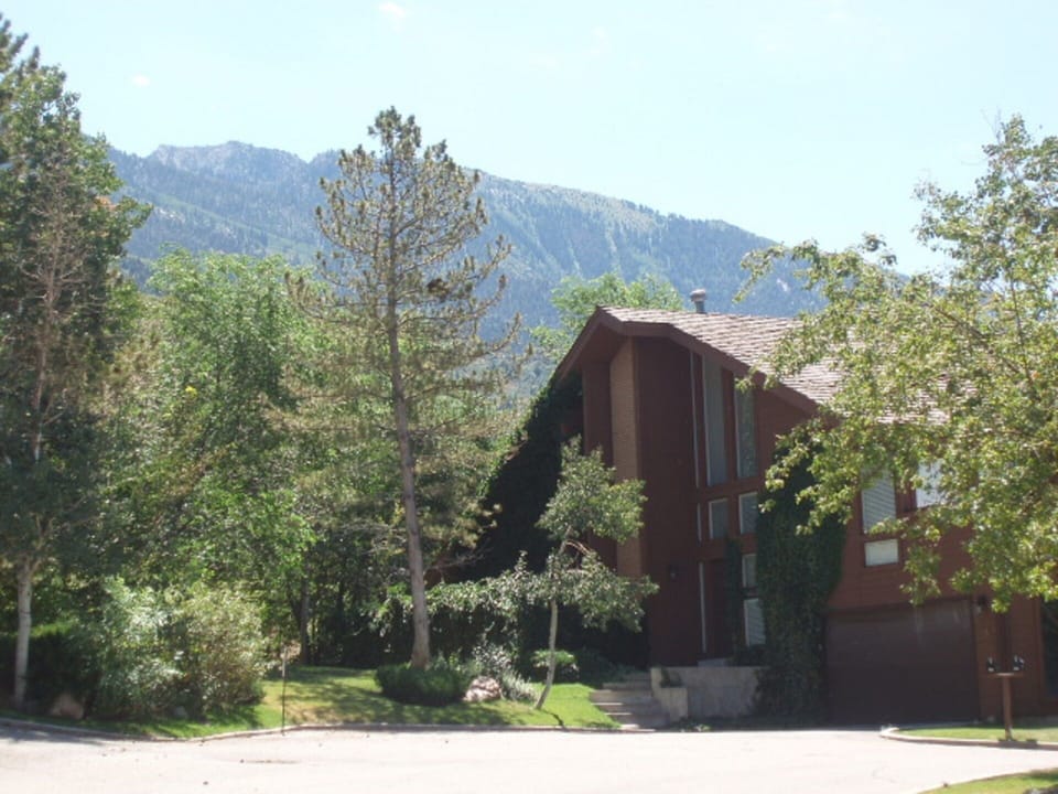 The Wasatch range from the complex
