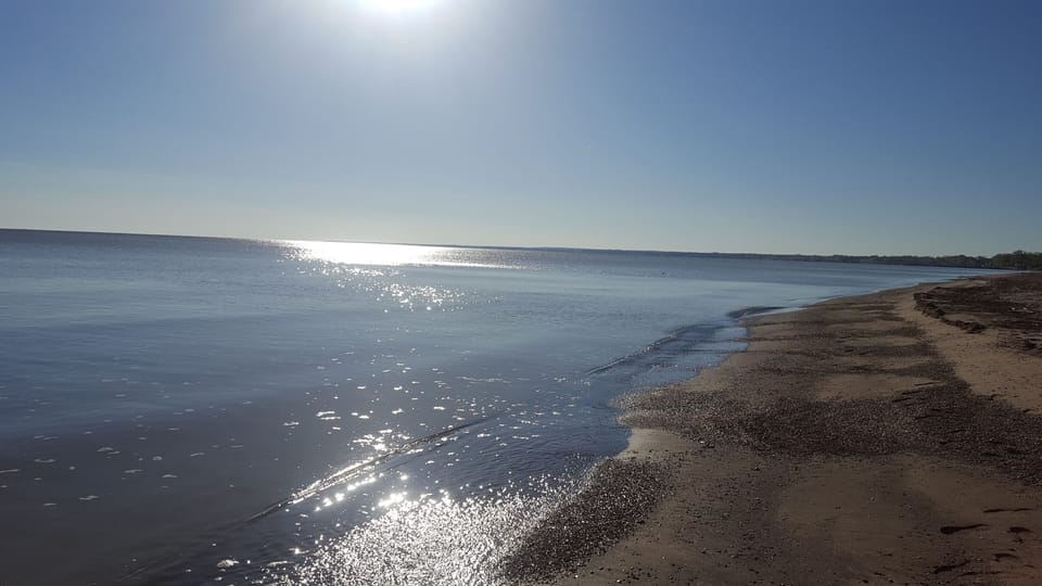 3/4 a mile of beachfront to walk. 