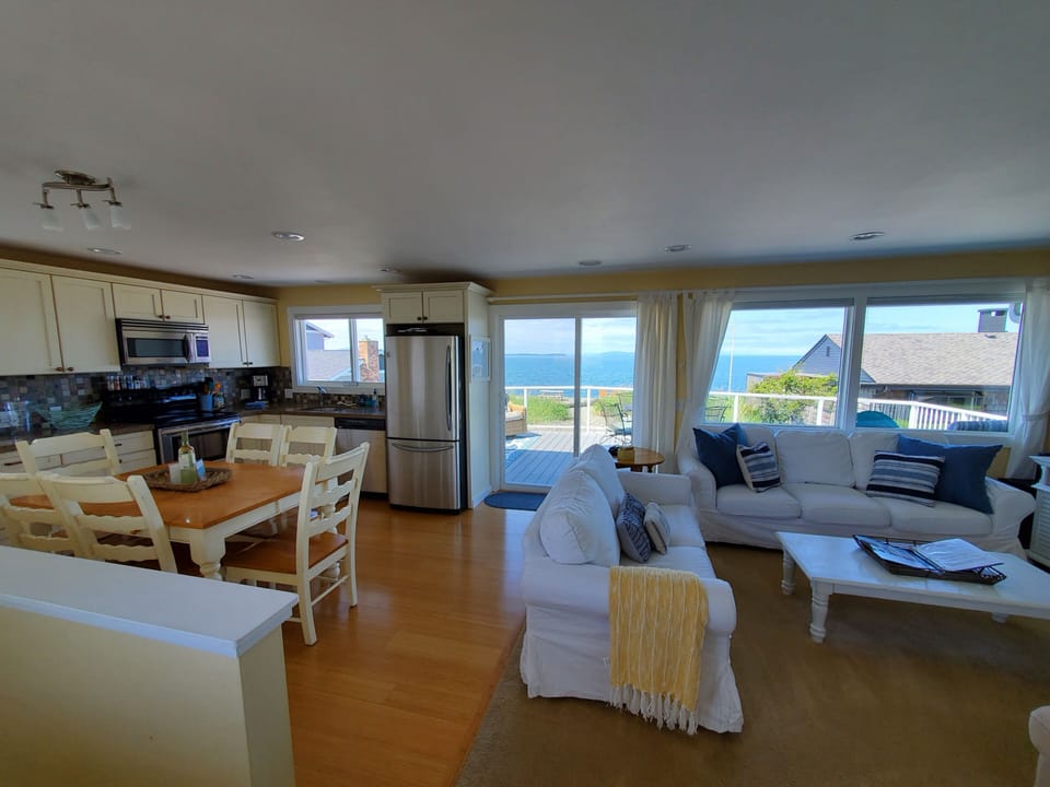 Kitchen and living room