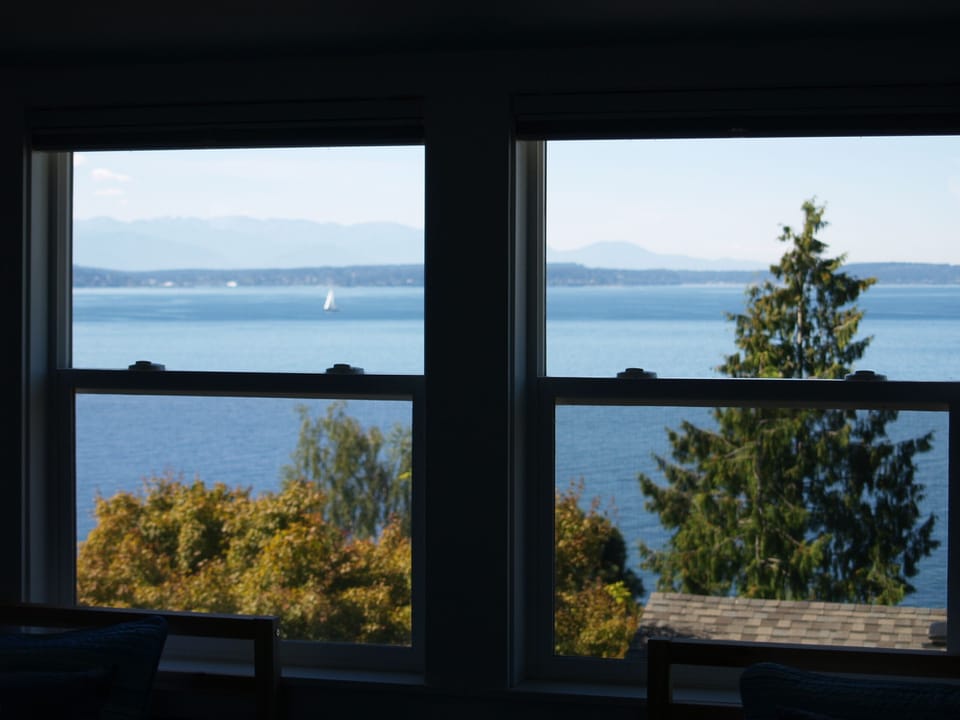 view from upper floor bedroom