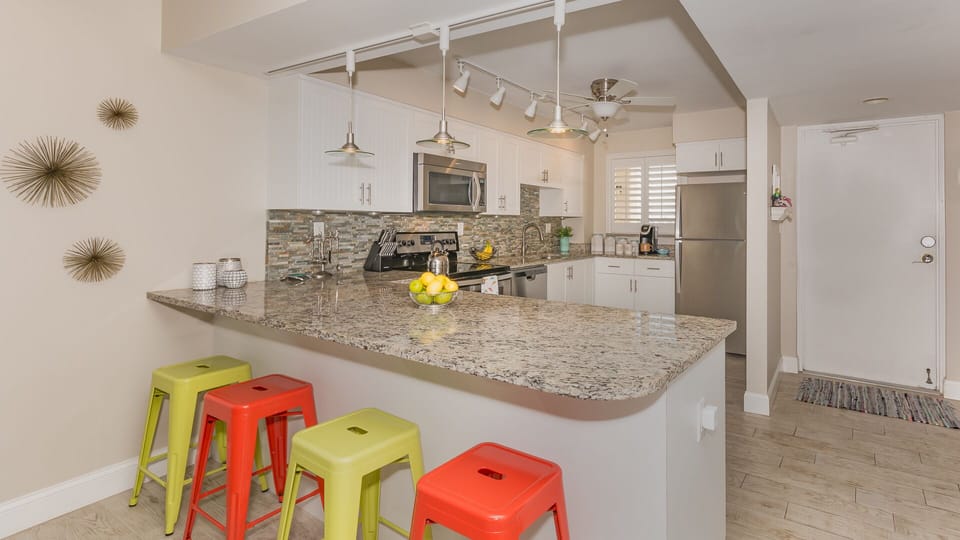 Visit with your friends and family while preparing meals and snacks.