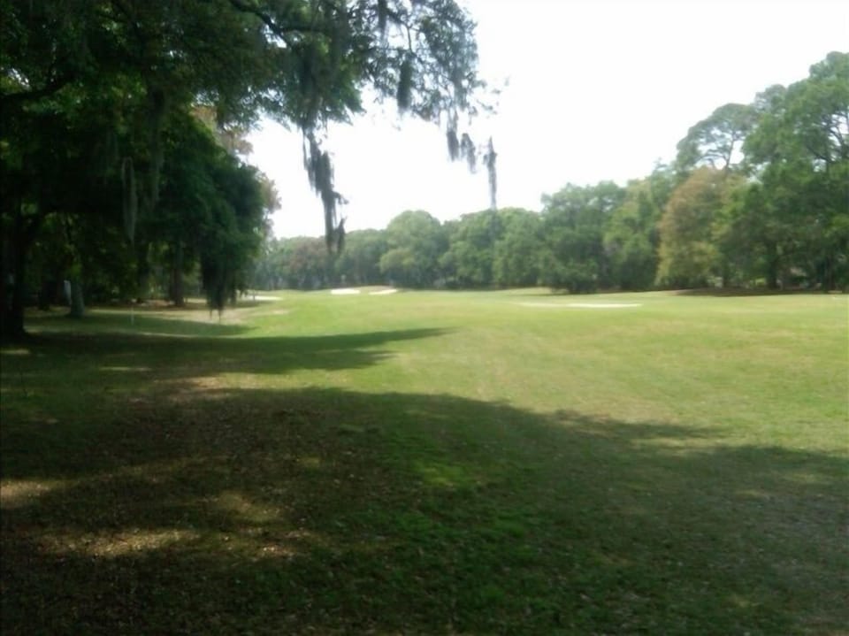 View of the R.T. Jones Golf Course, just off the back deck