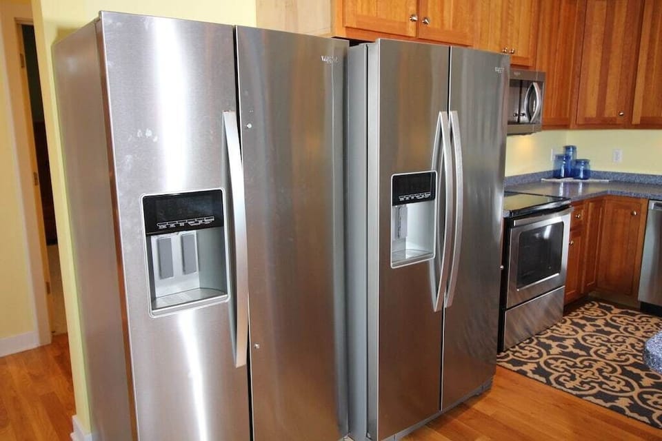 TWO refrigerators