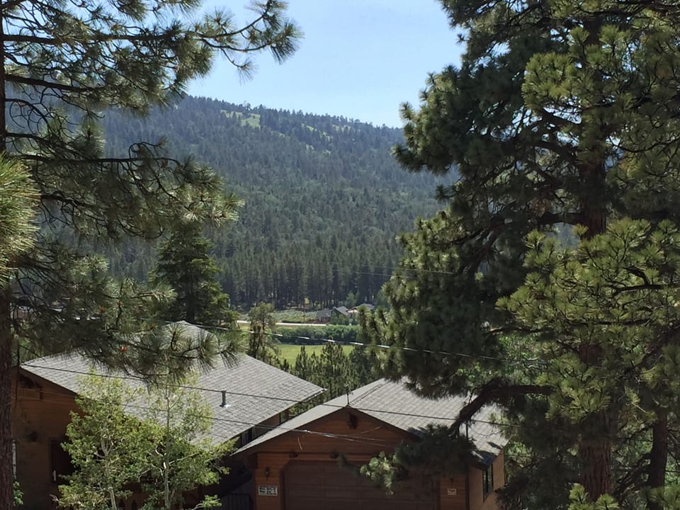 Snow Summit Ski Slope Views from Deck