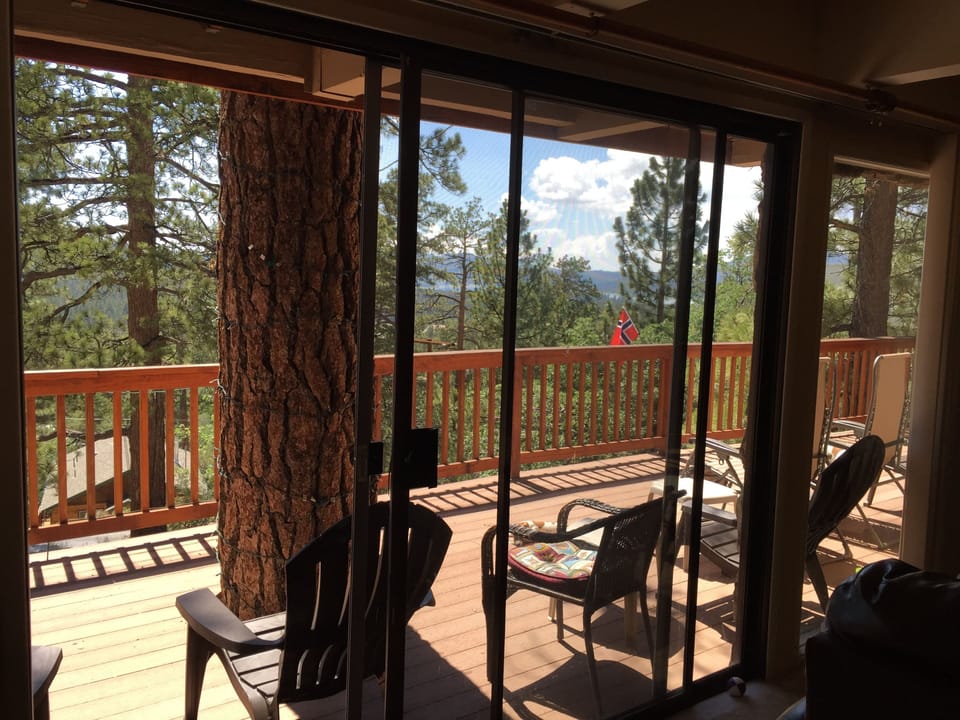Views from great room and deck