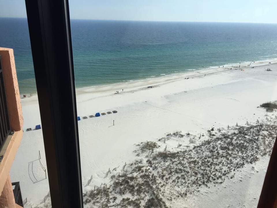 View from master bedroom