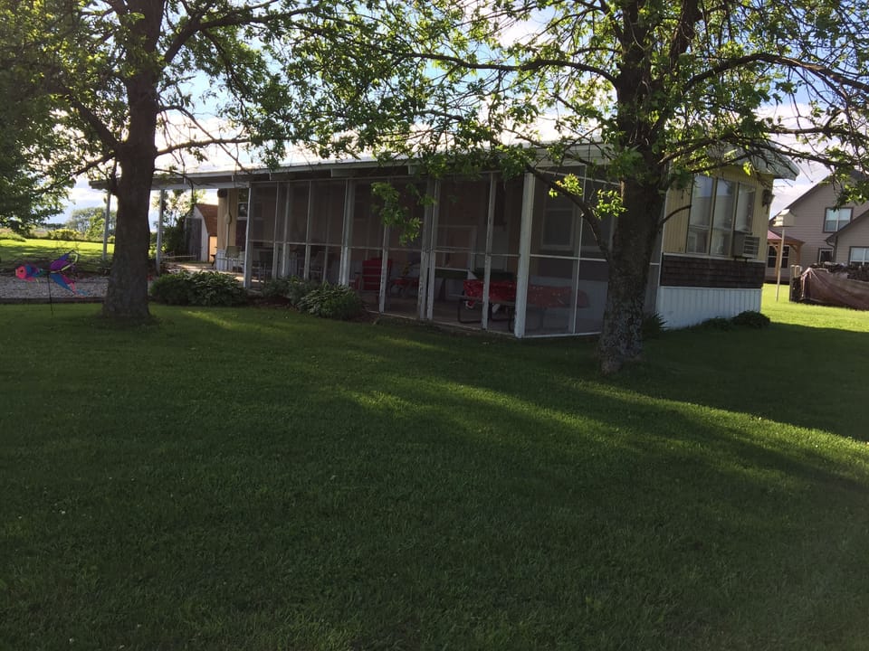 Lots of shade and outdoor space!