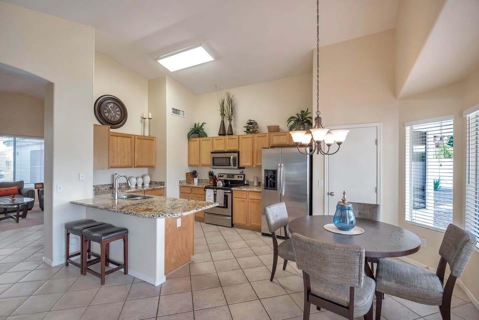Kitchen and dining