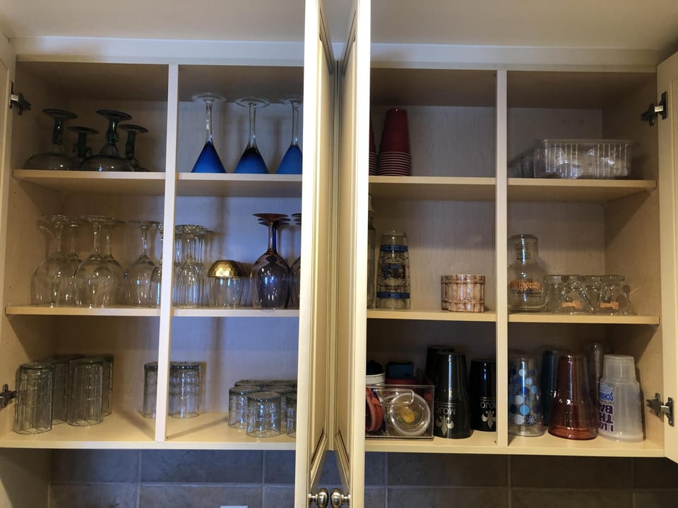 Multitude of Glasses, Cups, etc.