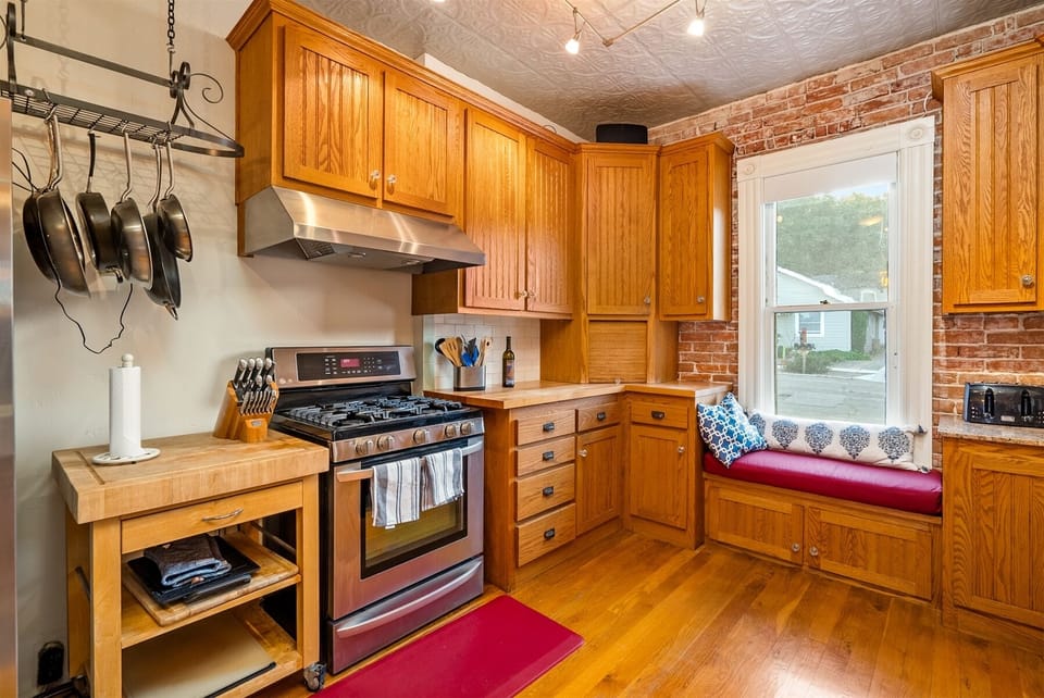 The chef will love the high end appliances