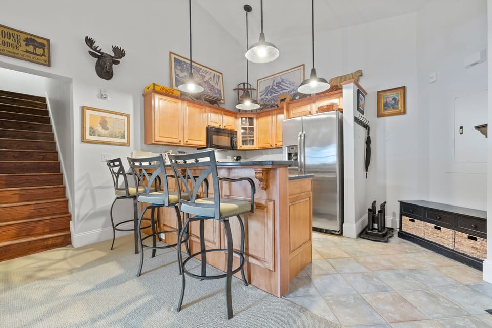Kitchen with Stainless Steel Appliances