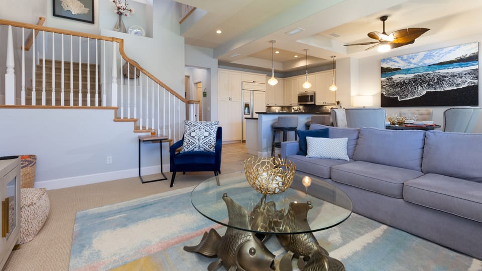 Open concept great room has lots of room for the whole family