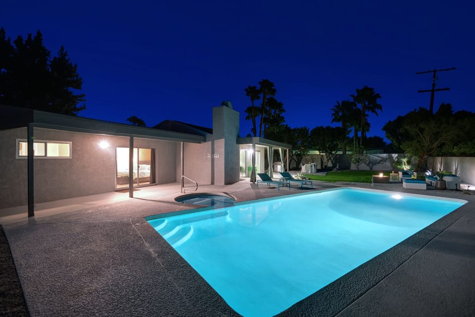 finish your evening with a night swim or a soak in the hot tub
