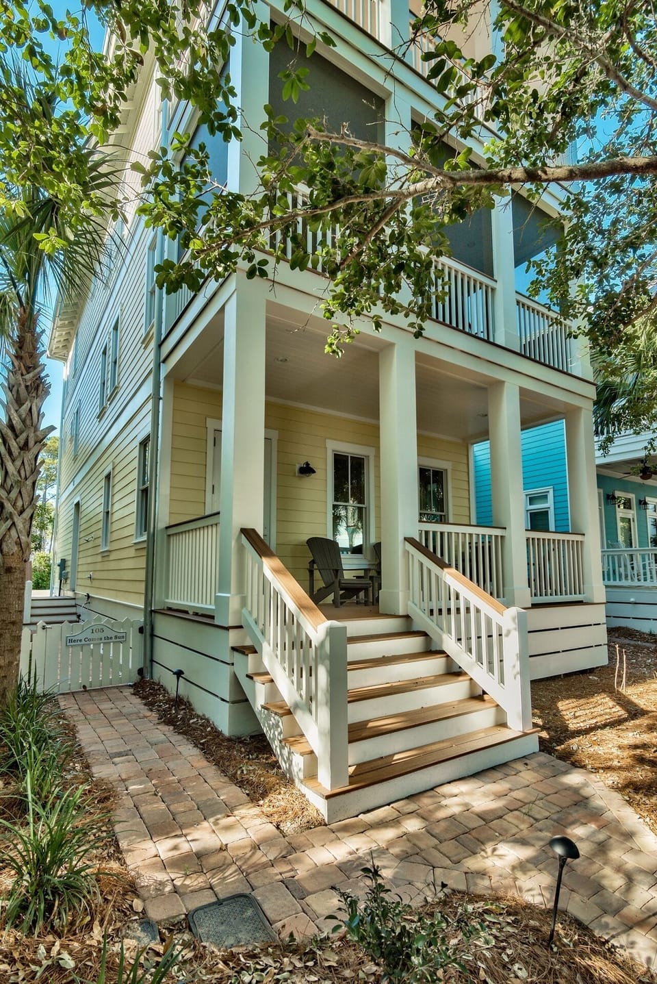 Front View of "Here Comes the Sun" from the Promenade