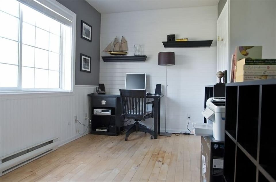 Large den on main floor.