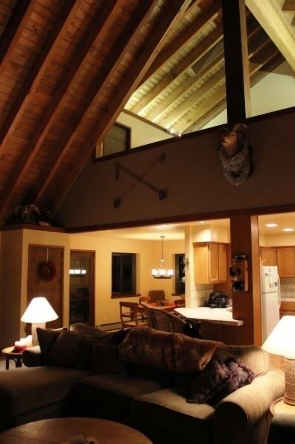 View to master loft