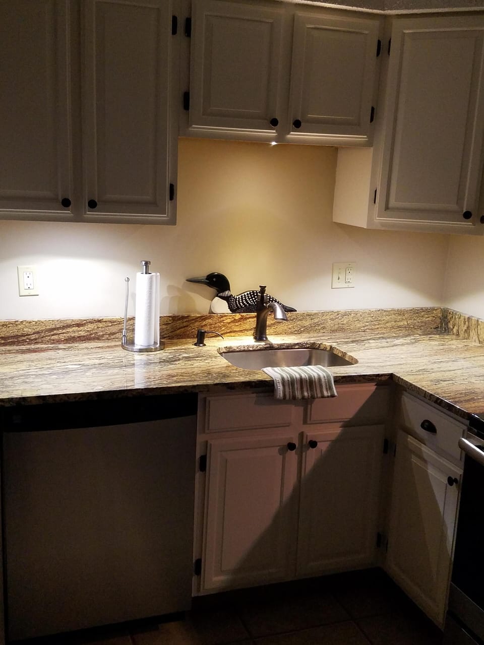 A warm and cozy kitchen 
