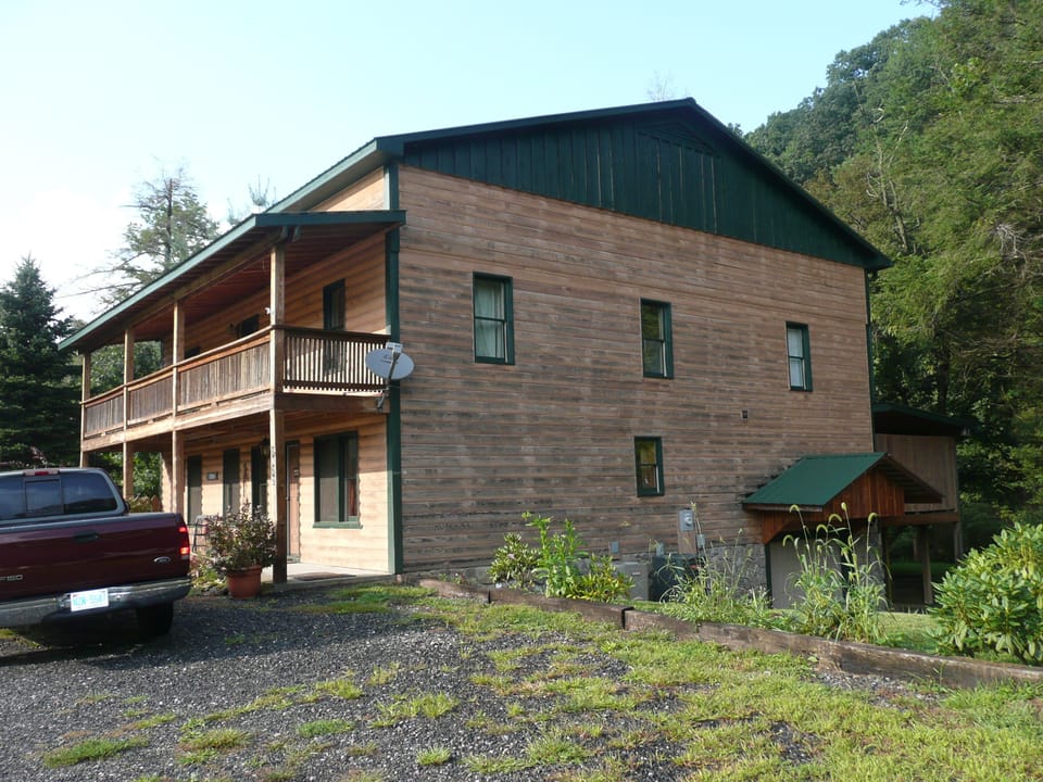 Exterior of cabin