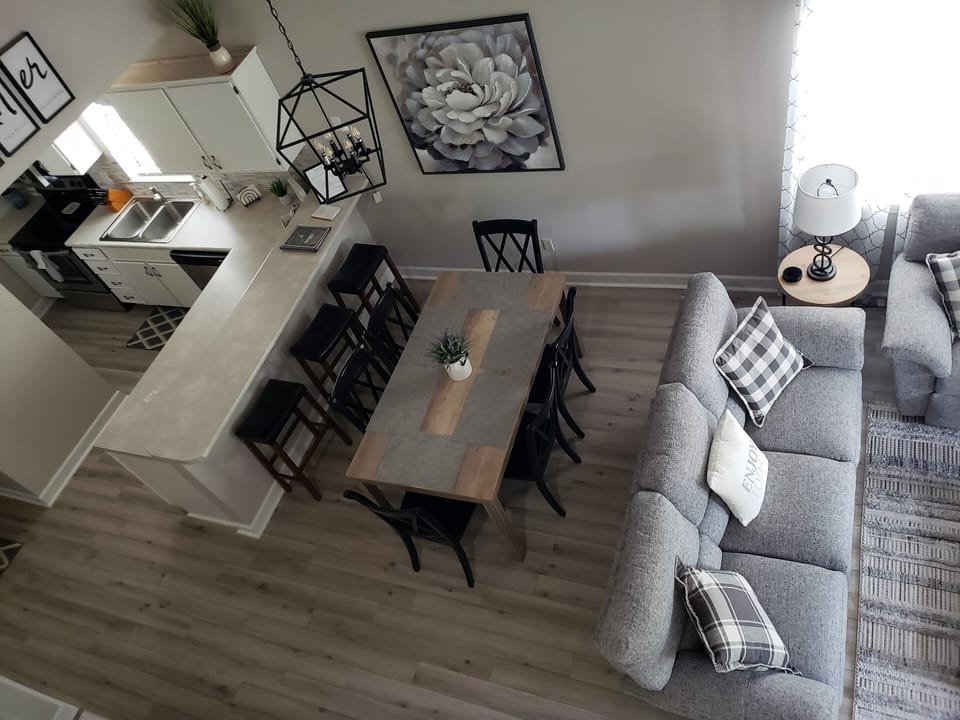 Open floor plan
