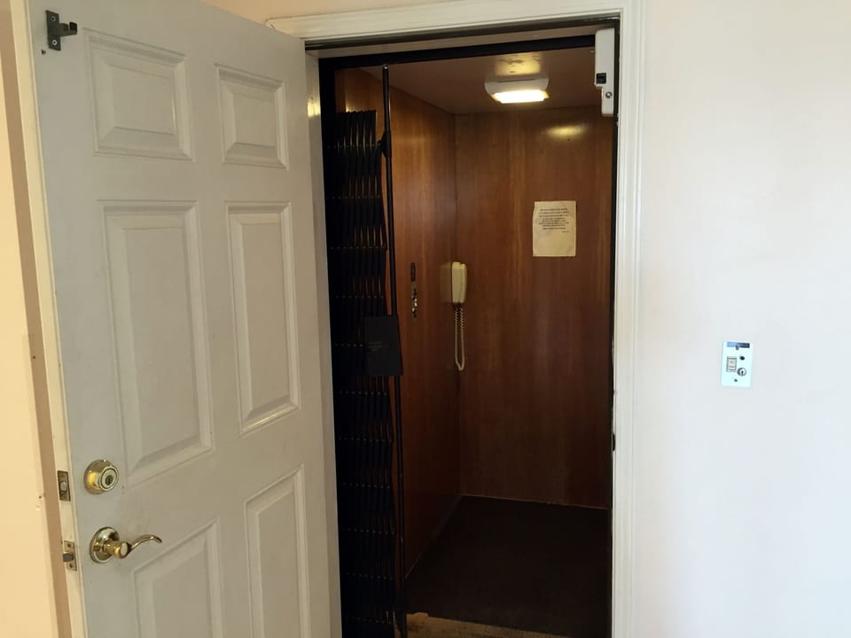 upstairs elevator 