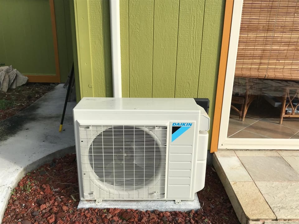 Our fabulous and quiet air conditioner. 