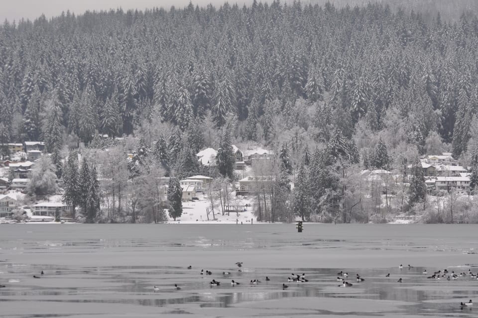 Nature's Door from Rocky Point Park, winter