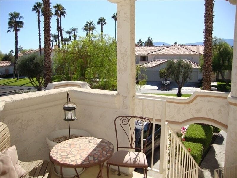 View from front balcony