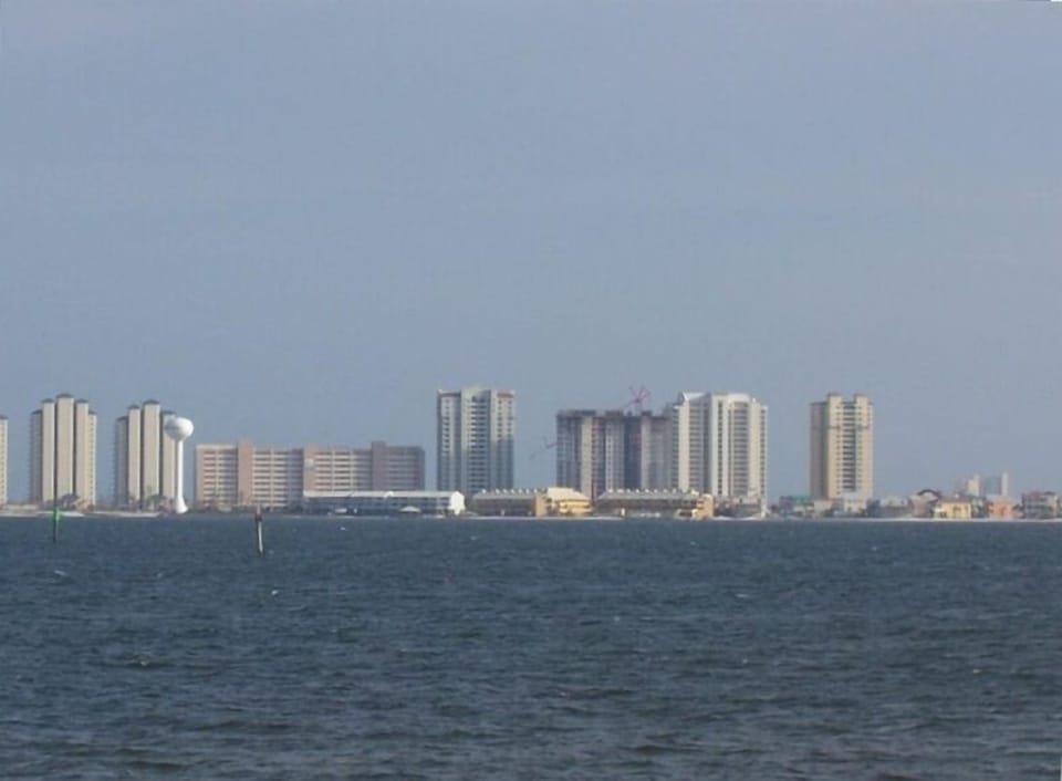 View of Navarre Beach From the Mainland!