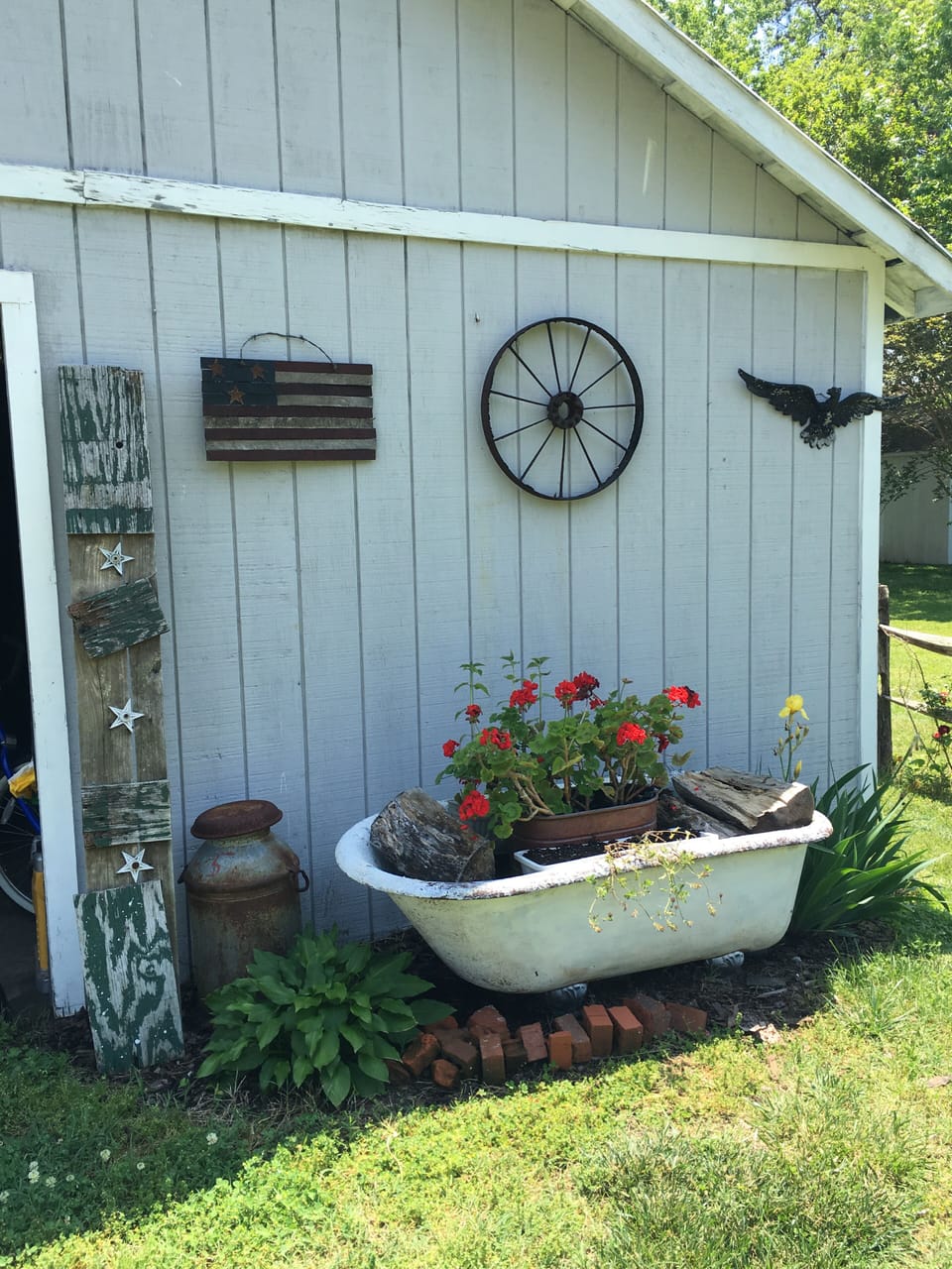 Rustic accents
