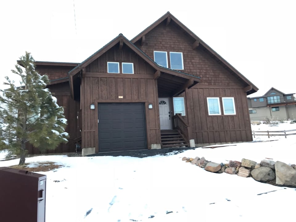 Fresh paint and a fresh coat of snow 