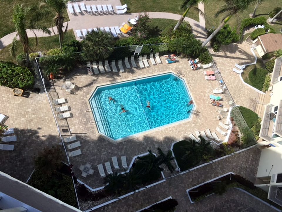 View from our balcony