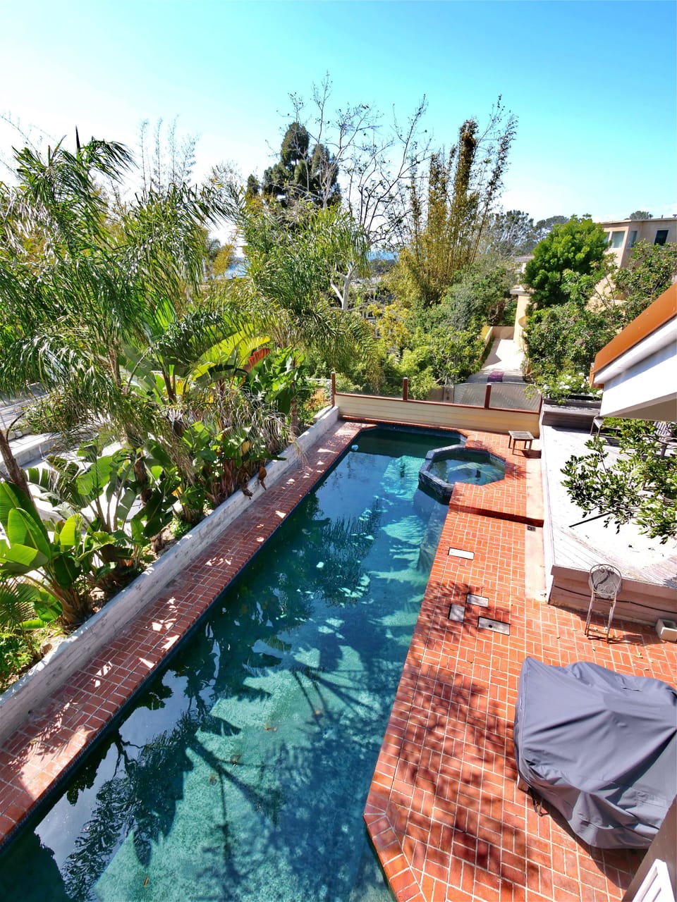 view from master balcony.