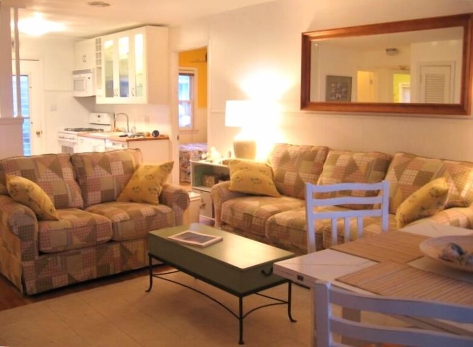 Den with pull out sofa