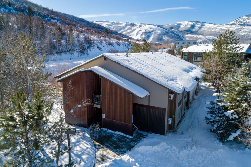 Our building which is 1.3 miles from the ski slopes