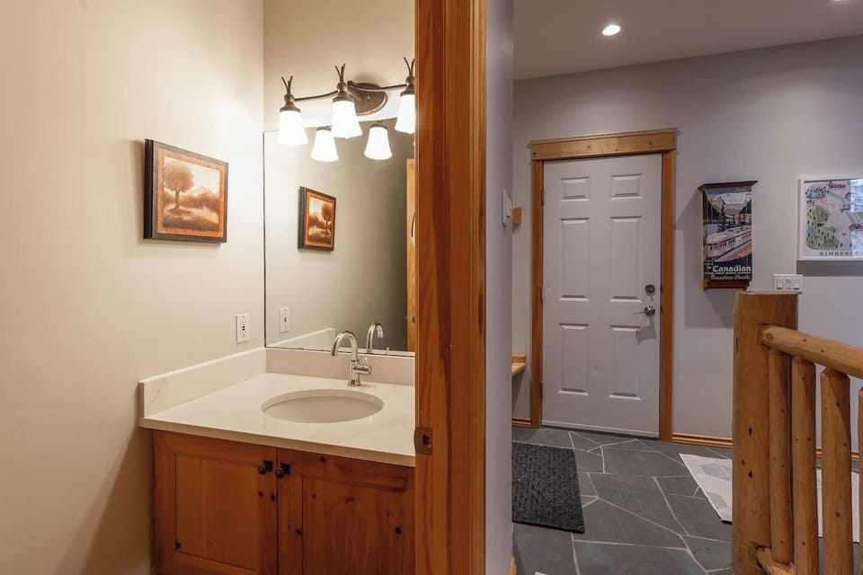Half-bath on main.