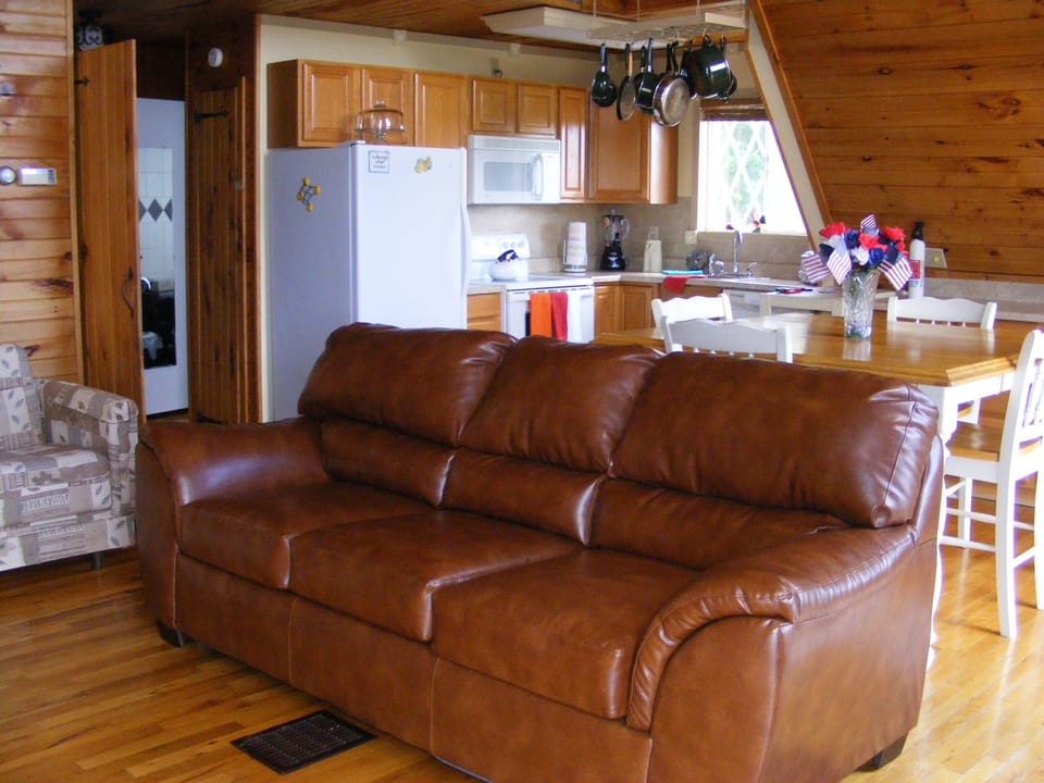 GREAT ROOM WITH NEW SOFAS