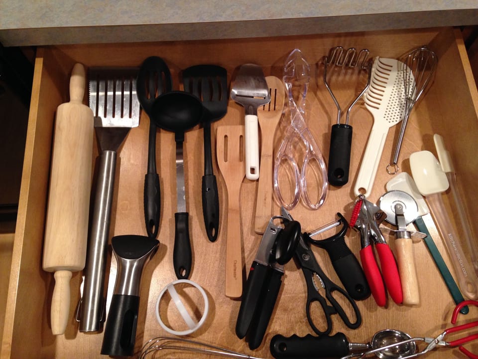 Many utensils to meet your needs.