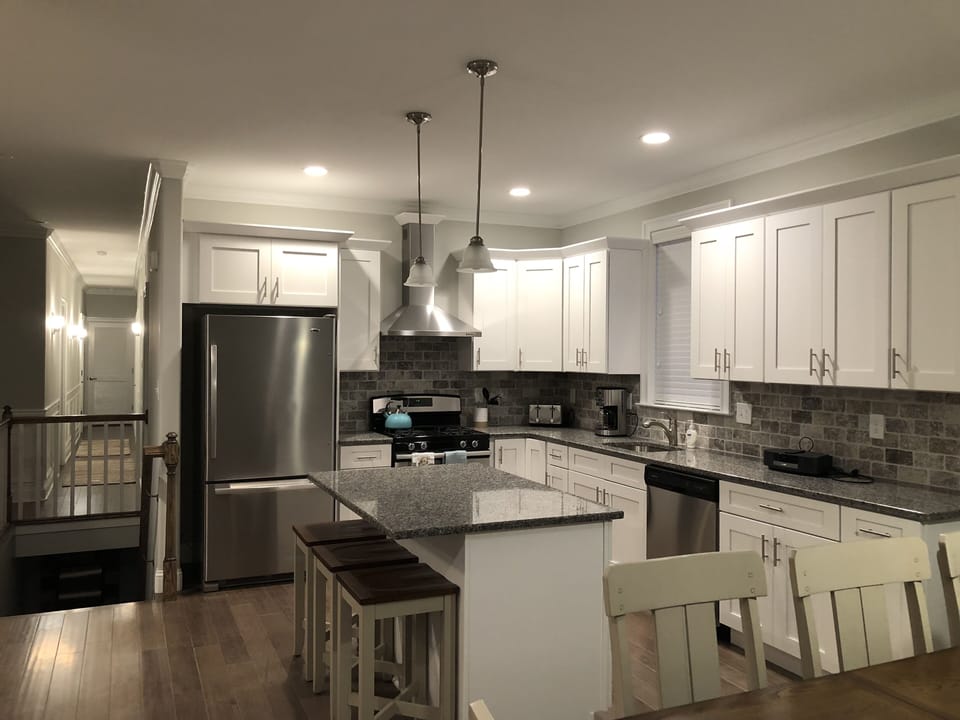 Beautiful kitchen with SS appliances and granite countertops