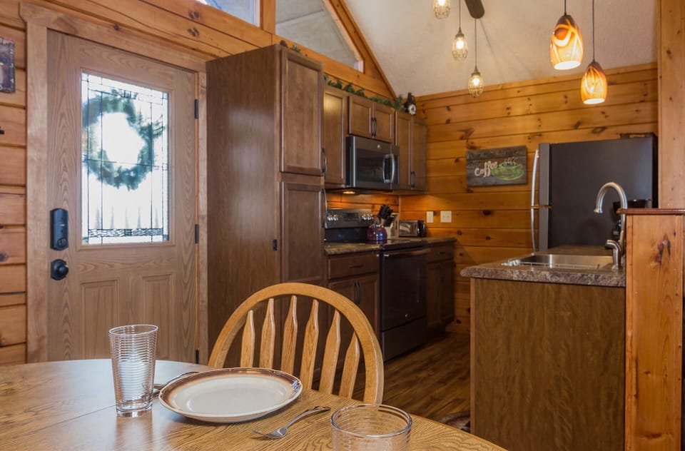 Fully renovated kitchen including pantry storage and new appliances