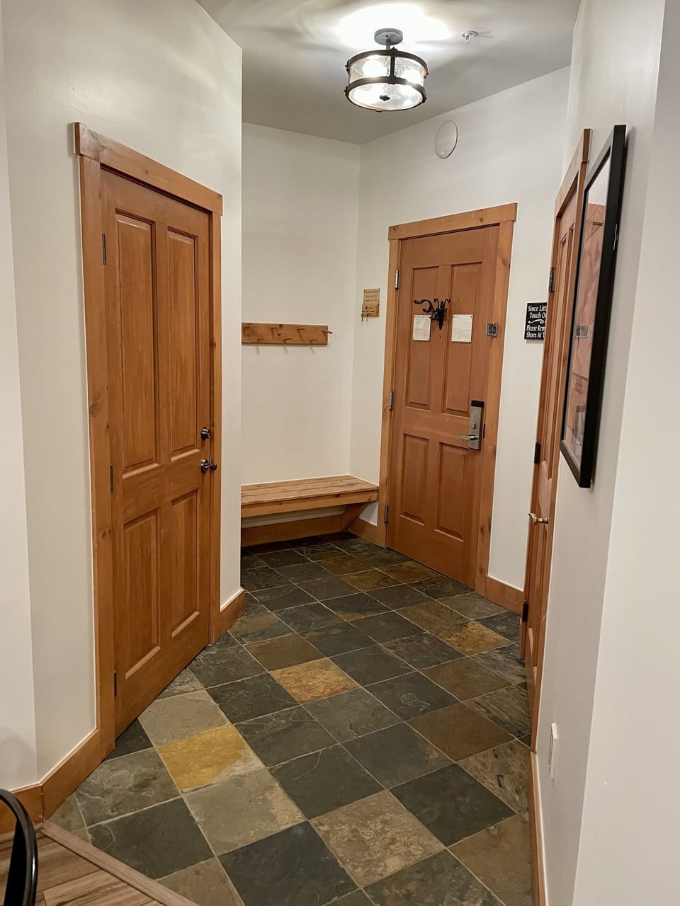 HUGE entryway with TONS of room for coats, hats, boots, etc. 