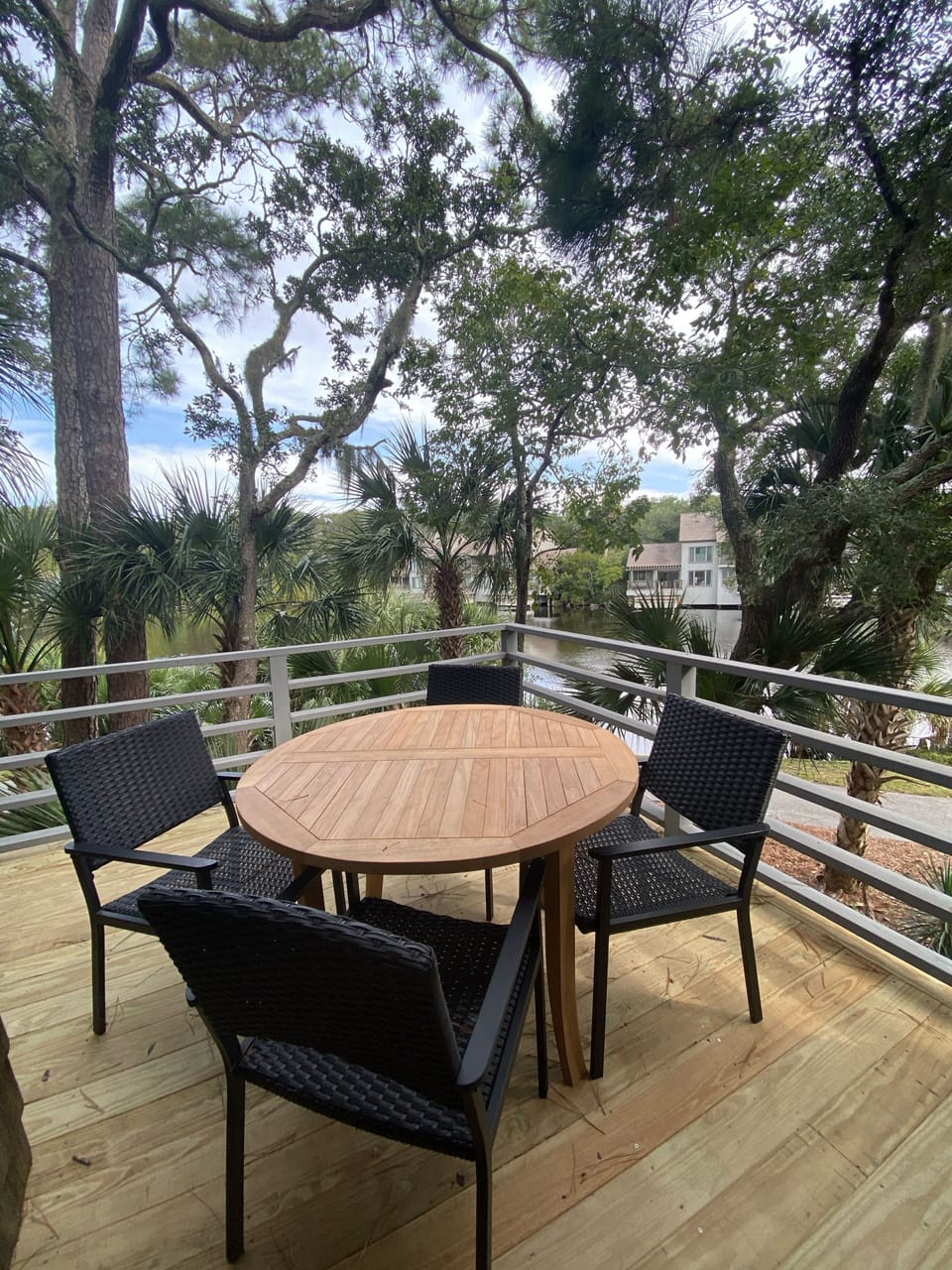 Beautiful view from one of two decks