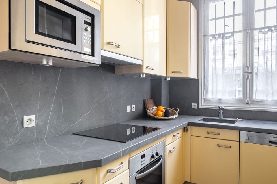 Newly renovated kitchen.