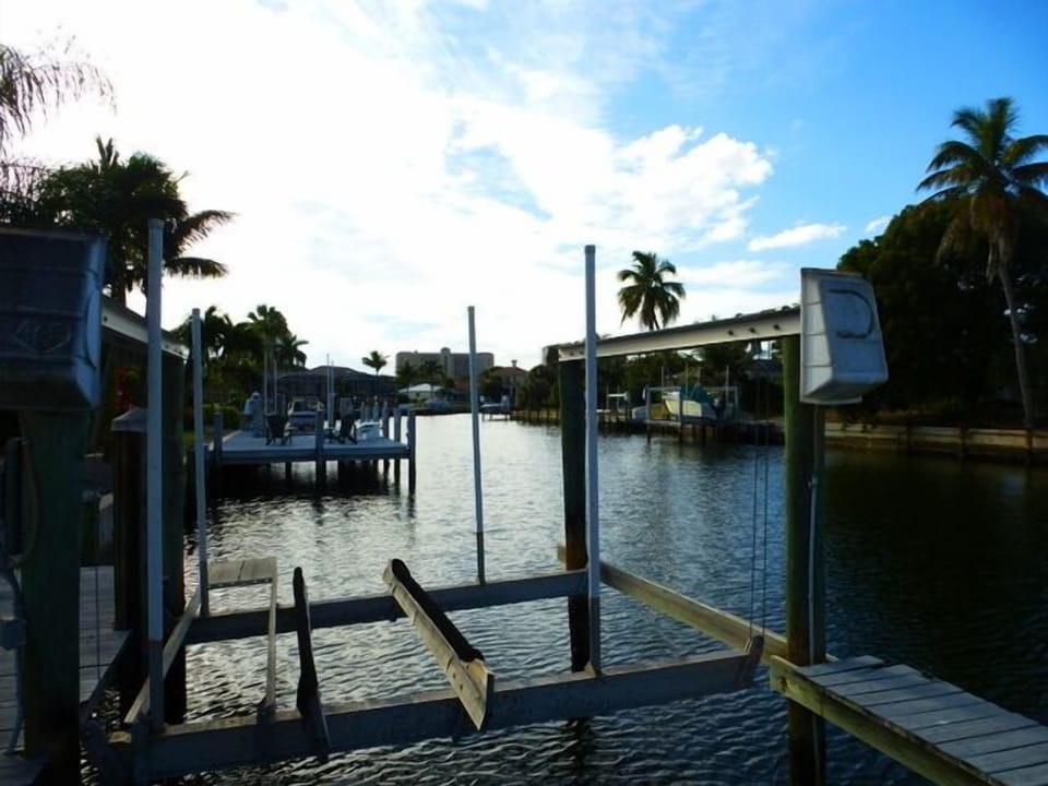 Boat lift.