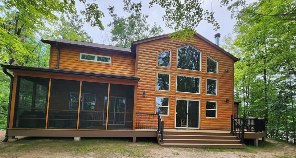 New addition completed 6/25; added porch, balcony, bedroom, 2nd living area etc