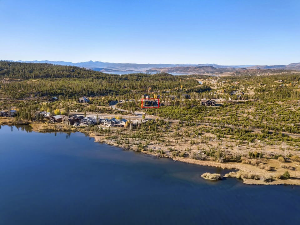 From our home over to the lake is all public National Forest land.
