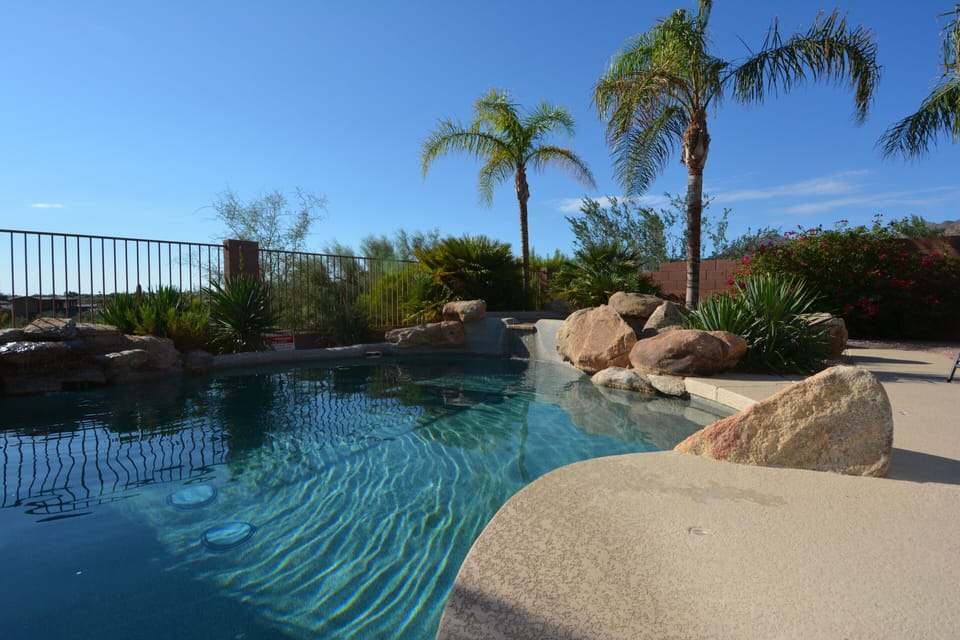 Beautiful Heated Play Pool and Spa