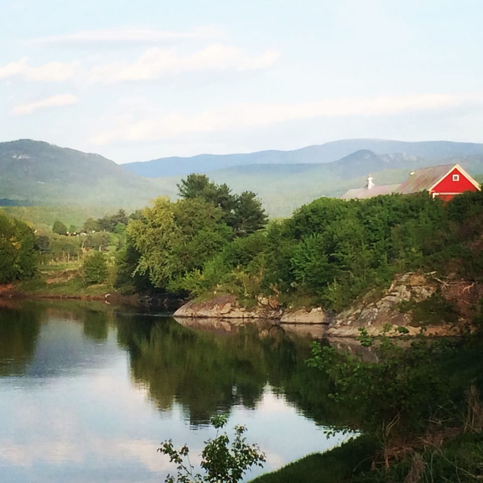 On the short drive to Bradford Vt for dinner at Colatina's Exit.